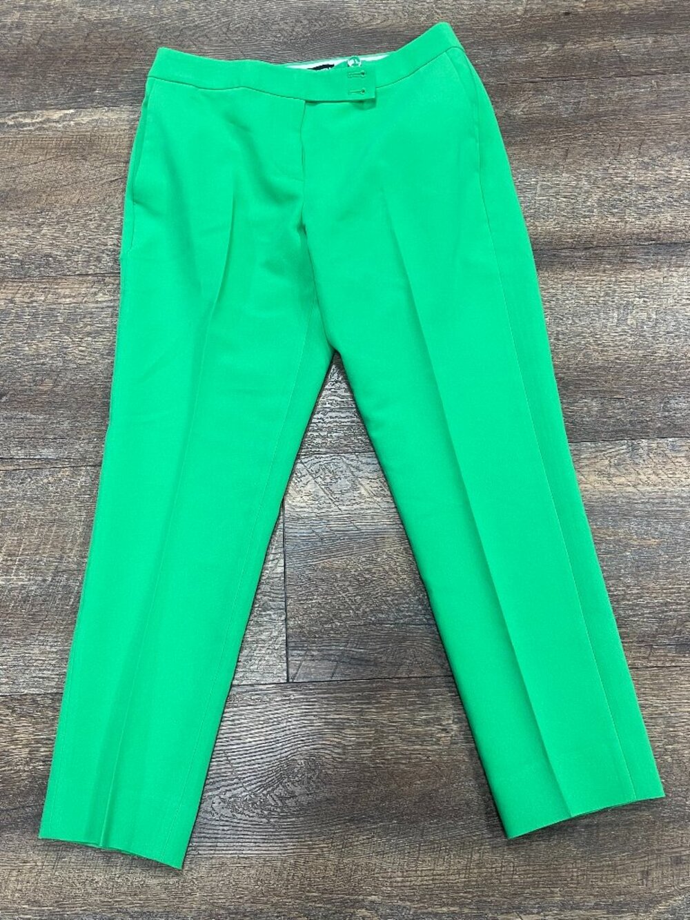 Karl Lagerfeld Paris Green Tailored Ankle Pants Size 2